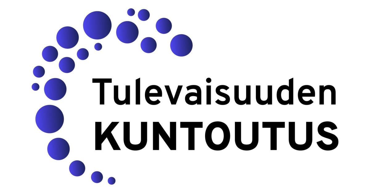 Tulevaisuuden kuntoutus -logo, violetti